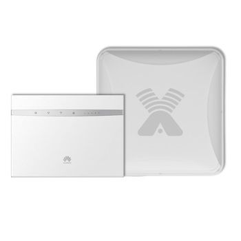 Комплект 4G интернета Petra BB MIMO (2xN-female) / Huawei B525 CAT6 до 100м2