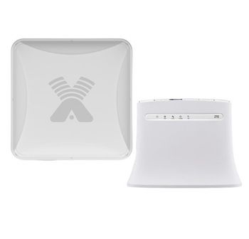 Комплект 4G интернета Petra BB MIMO (2xN-female) / ZTE MF283Ru до 100м2