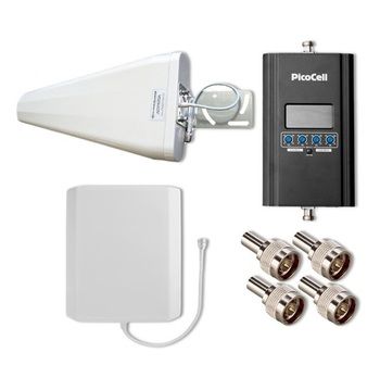 Комплект усиления сотовой связи Picocell AL-700/2700-11 / LTE PicoCell 2500 SX17 с внутренней настенной антенной до 100 м2