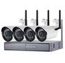 Беспроводной комплект WiFi видеонаблюдения для дома VM-282POEFM / DS-N304W(B) 4 камеры
