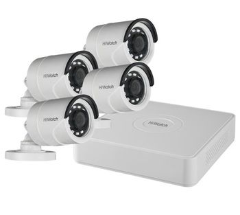 Комплект видеонаблюдения для улицы DVR-104P-G / HDC-B020(B) 4 камеры