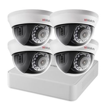 Комплект видеонаблюдения для офиса DS-H104UA(C) / DS-T591(C) 4 камеры