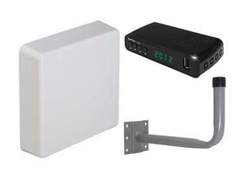 Комплект цифрового телевидения на 1 ТВ Kroks TV-30 Plus / Barton TH-563