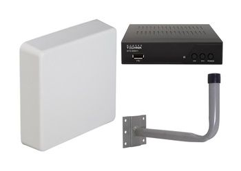 Комплект цифрового телевидения на 1 ТВ Kroks TV-8 / Wunder Technik WT2-M3011