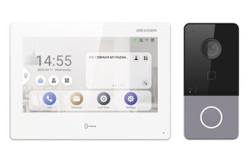 Комплект видеодомофона для квартиры с wi-fi DS-KH9310-WTE1(B) / ATH-IN-D11F-RW