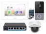 Комплект видеодомофона для квартиры с wi-fi VDP-H3212W / ATH-IN-D11F-RW / IPC-D022-G2/S с 1 камерой