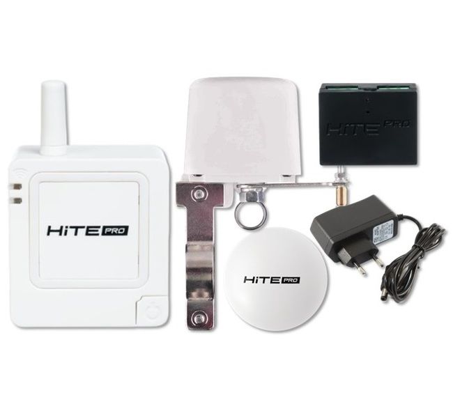 Комплект умного дома Hite pro для защиты от протечек воды Gateway / HP-Smart Water / ИПРо 1/2"