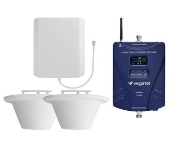 Комплект усиления сотовой связи Vegatel до 200 м2 TN-1800 / ANT-700/2700-PO (тип А) / ANT-700/2700-FDI (4 dB)