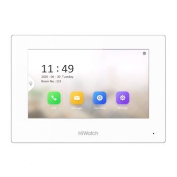 VDP-H3212W HiWatch 7“ гибридный IP видеодомофон с Wi-Fi