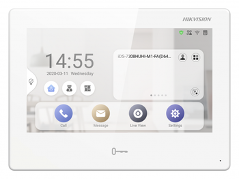 DS-KH9310-WTE1(B) Hikvision 7'' видеодомофон (ОС Android 10.0)