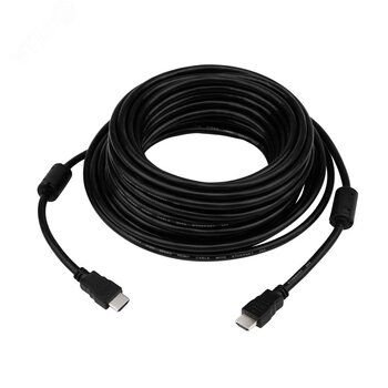 17-6208 REXANT Шнур HDMI - HDMI gold 10М с фильтрами