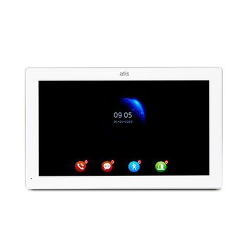 AD-1070FHD White цветной домофон с FHD IPS сенсорным экраном 10 дюймов