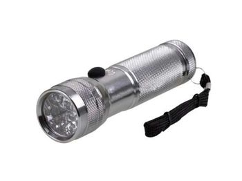 Фонарь Космос светодиодный металл 12x LED +3AAA KOC-M3712-C-LED