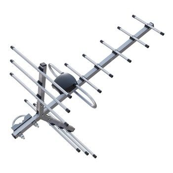 Антенна телевизионная активная наружная РЭМО BAS-1158-5V Орбита-12, F-разъем