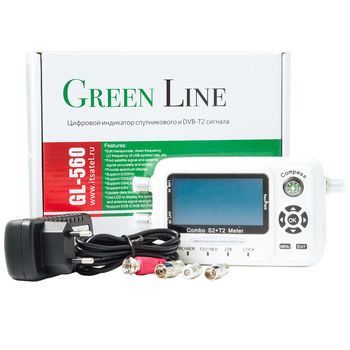 Green Line GL-560. Прибор для настройки спутниковых и эфирных антенн