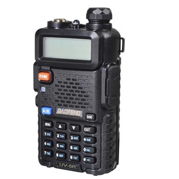 Радиостанция BaoFeng UV-5R, 136 – 174 / 400 — 480, АКБ-Li-ion 1800 mAh, гарнитура, быстрое з/у, адаптер, антенна, клипса, кистевой ремешок.
