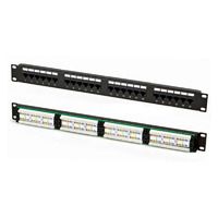 Патч-панель UTP, 19", 24 порта RJ45, cat.5е, 1U, 110 тип NTSS-PP-1U-24-UTP-RJ45-5e-110 патч-панель 24 порта категории 5е