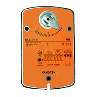 Нанотек BLE24B (10 Нм). Привод электроклапана дымоудаления реверсивный