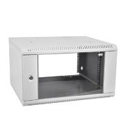Настенный шкаф 19" ЦМО ШРН-Э-6.500 (345x600x520), 6U, дверь - стекло.