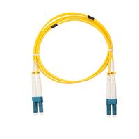 NMF-PC2S2C2-LCU-LCU-010. Шнур волоконно-оптический, соединительный, одномодовый 9/125мкм, стандарта OS2, LC/UPC-LC/UPC, двойной, LSZH нг(A)-HFLTx, 2мм, желтый, 10м