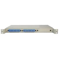 Naimexx Кросс оптический 19" 1U, 16хSC(UPC) 9/125(OS2) (сплайс-кассета, пигтейлы, КДЗС)