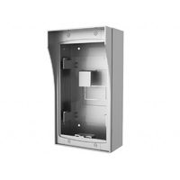 DS-KAB01. Монтажное основание для вызывных панелей DS-KV8х02-IM, установочная рамка, нержавеющая сталь, 212х115х80мм