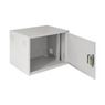 EC-WS-096045-GY. Шкаф телекоммуникационный 19" настенный антивандальный; 9U; Неразборный; Замок; Сталь 2 мм; IP31; Нагрузка 100 кг; RAL 7035; 600 x 470 x 450 мм, полезная глубина 445 мм