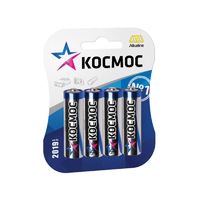 Элемент питания алкалиновый Космос LR6 АА (4 шт. в блистере) KOCLR64BL_classic