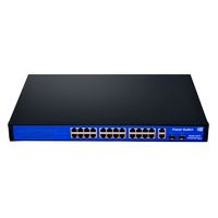 Space Technology ST-4812M-POE. 6-ти портовый коммутатор прелназначен для обеспечения проводных сетей напряжением 48В. Имеет опцию коммутации данных на 20 Ethernet портов (16 PoE/2 Up-Link/ 2 SFP), 48 Вольт 16 каналов(портов), защита от КЗ