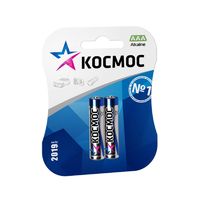 Элемент питания алкалиновый Космос LR03 ААА (2 шт. в блистере) KOCLR032BL