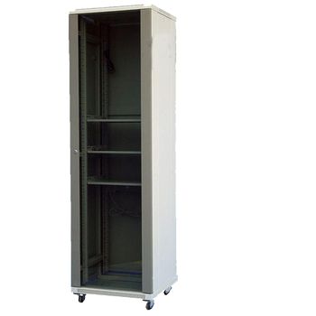 Шкаф напольный 42U серия T2(A2) (600х800х2055), серый, разобранный Netko (упакован в 5 коробок)