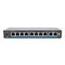 Atis PoE коммутатор PoE-1010-8P/250m. 8 портов 10/100 Мбит/с PoE и 2 порта 10/100 Мбит/с UPLINK