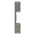 ST-SL011SP. Запорная планка короткая, 130х24х3 мм. Для защелок ST-SL150NC, ST-SL250NC, ST-SL160NC, ST-SL260NC, ST-SL150NO, цвет серый