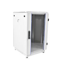 Шкаф телекоммуникационный напольный 18U (600 × 600) дверь стекло ЦМО ШТК-М-18.6.6-1ААА
