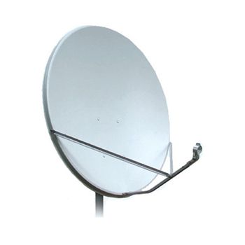 Антенна спутниковая 0,90м офсетная АУМ CTB-0.9-1.1 0.8 St 900x1000 мм, с кронштейном