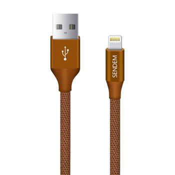 КабельUSB 2.4А SENDEM M11 (IOS LIGHTING) 1М