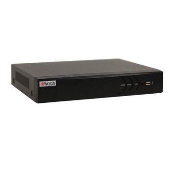 Видеорегистратор DS-H208U, 8 аналоговых HD камер HD-TVI, AHD, HD-CVI и CVBS (HD-TVI до 5Мп – 10 Fps, 4Мп и 3Мп – 15 Fps, 1080p и ниже – 25 Fps; IP: доп. 2 канала 6Мп х25к/с), 1xHDD до 6Тб, Питание 12В DC