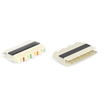 Модуль Hyperline, 4x110, кат. 5е, (110C-M-4P)