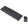 Комплект (клавиатура+мышь) OKLICK 600M, USB, проводной, черный