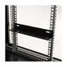 Hyperline TWB-1266-GP-RAL9004 Шкаф настенный 19-дюймовый (19'), 12U, 650x600х600мм, стеклянная дверь с перфорацией по бокам, ручка с замком, цвет черный (RAL 9004) (разобранный)