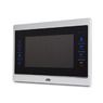 Atis AD-740HD S-Black. Видеодомофон 7", 2 HD/аналоговые вызывные панели, 2 HD/аналоговые видеокамы, 2 датчика тревоги, 3 видеодомофона и 1 дополнительного монитор