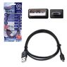 Шнур USB-MicroUSB 1,2м. Belsis черный