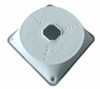 CamBox NX7-7777 WHT Монтажная коробка для камер видеонаблюдения (белый)