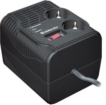 Стабилизатор напряжения Defender AVR Typhoon 1000 320 Вт, 2 розетки
