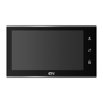 CTV-M4707IP (черный) цветной монитор видеодомофона 7" формата AHD