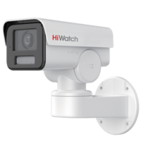 PTZ-Y2404I-DE HiWatch 4Мп уличная цилиндрическая PT IP-камера c EXIR-подсветкой до 50м и встроенным микрофоном