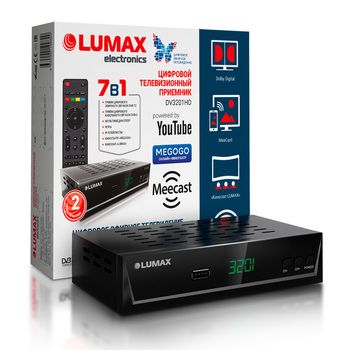 Lumax DV3201HD цифровой ресивер с поддержкой Wi-Fi