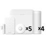 Комплект охранной сигнализации AX Pro DS-PWA64-L-WE(RU) / DS-PDTT15AM-LM-WE / DS-PK1-E-WE
