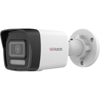 DS-I450M(C)(2.8mm) HiWatch 4Мп уличная цилиндрическая IP-камера с гибридной Smart-подсветкой и встроенным микрофоном