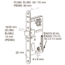 Электромеханический замок EL582 Abloy